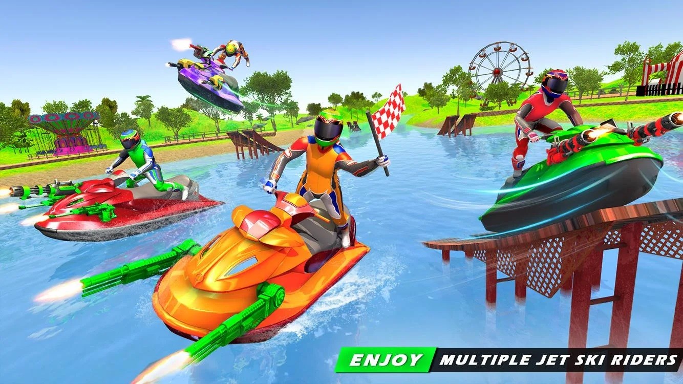 Jet Ski Racing Games Jetski Shooting – Boat Games
